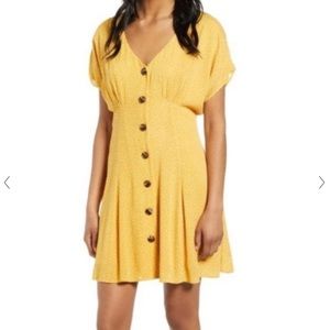 BP Button Front Prairie Mini dress size XXS